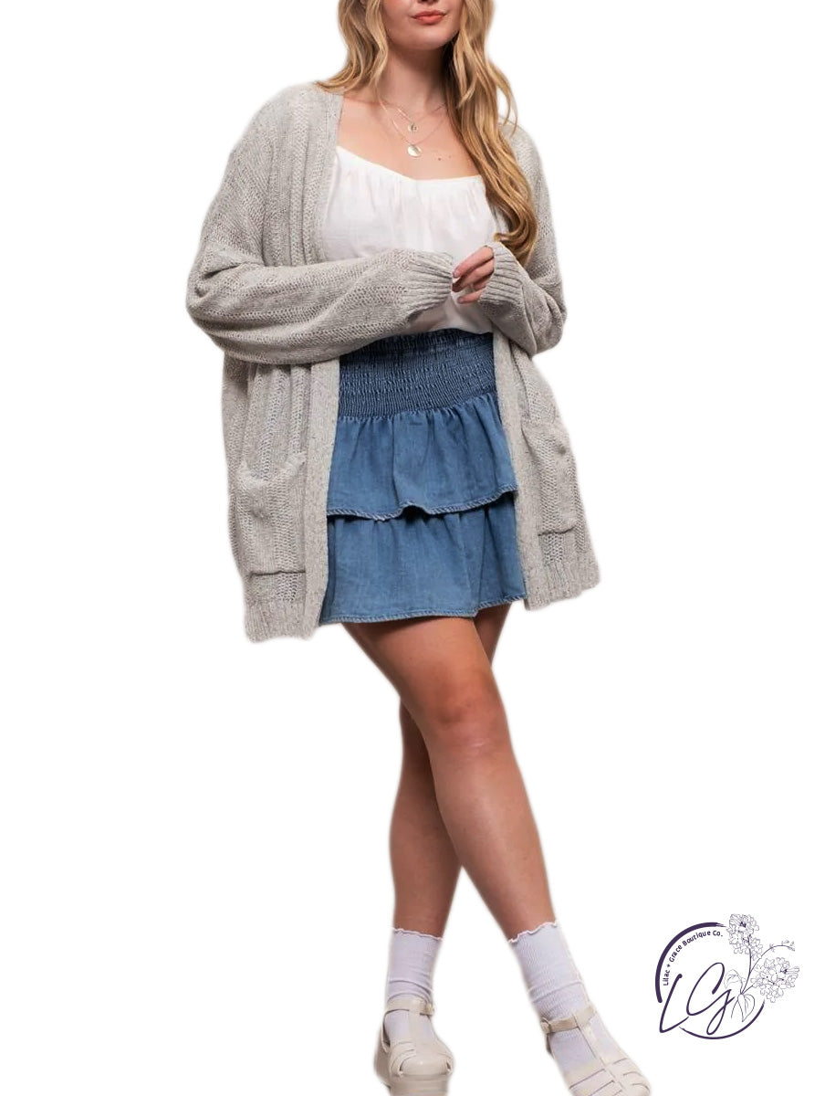 Curvy We got This Cardigan