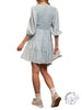 Point Blank Smocked Tiered Dress