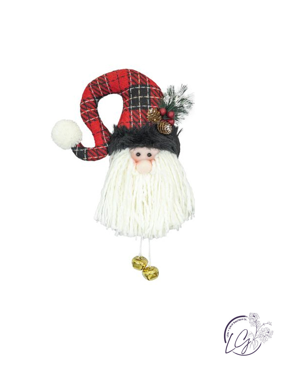 Santa & Snowman Door Knob Hanger