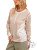 Up River Thermal Henley Top