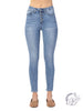 Mabel High-Rise Button Fly Skinny by Judy Blue