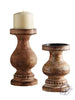 Brown Candle Holder - Small