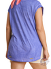 Curvy The Best Things Distressed V-Neck