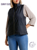 Curvy Don't Wait On Me Zip-Up Vest