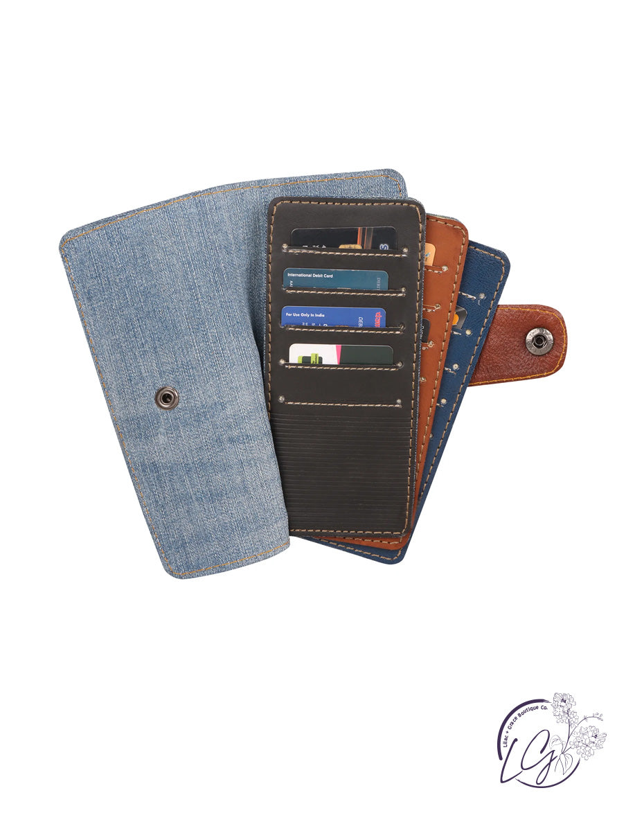 Jane Denim Wallet