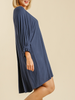 Curvy Lift My Spirits Ribbed Dress