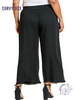 Curvy Not Your Fault Wide Leg Pants